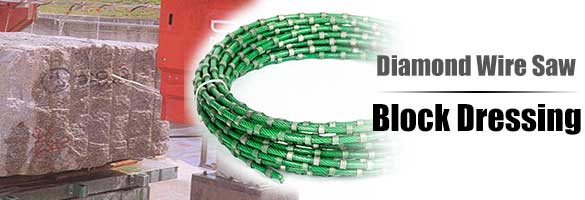 Diamond Wire Saw For Block Dressing